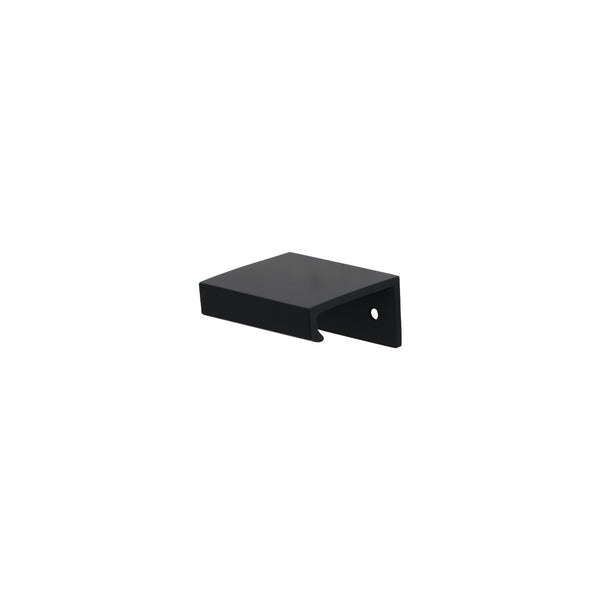 SHOW 50mm Matt Black Plain Edge Pull