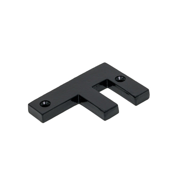 SHOW SHOW Image of Black Front Door Letter F