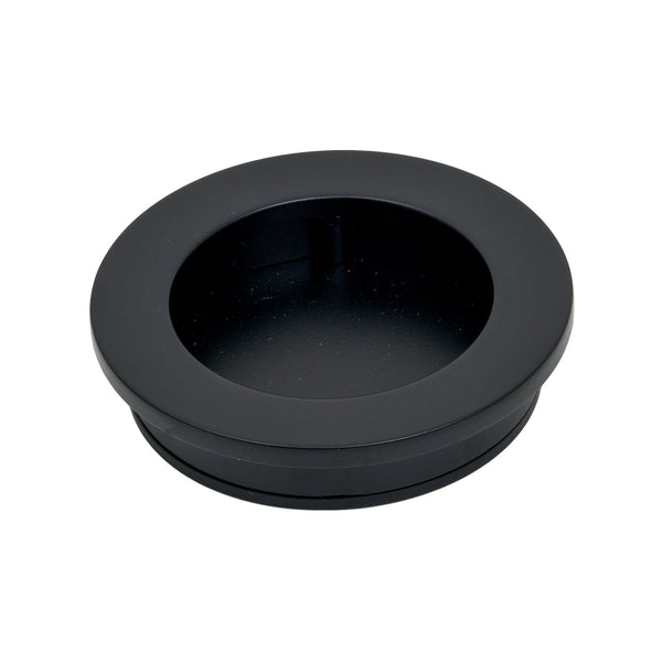 SHOW Matt Black Plain Round Pull 