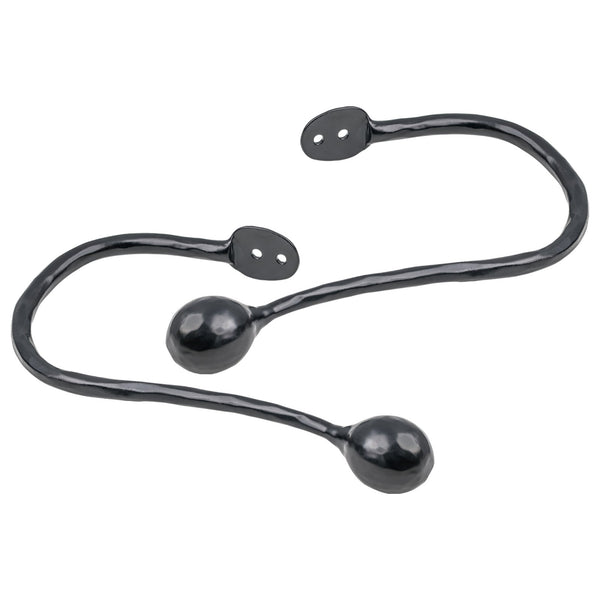 SHOW Black Curtain Tie Back - Pair