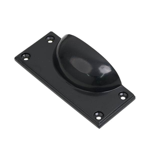 SHOW Black Art Deco Drawer Pull