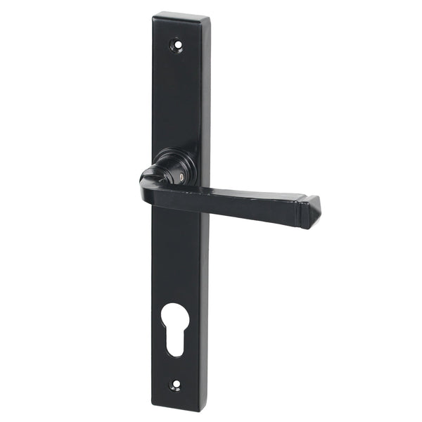  Black Lock Avon Slimline Multipoint Door Handle