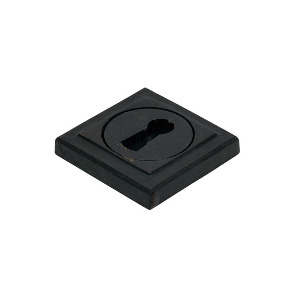 SHOW Black BSU Square Round Escutcheon