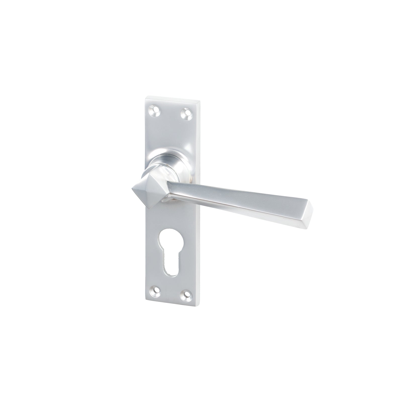 Straight Lever Euro Lock Handles | 5 Finishes | Suffolk Latch Company