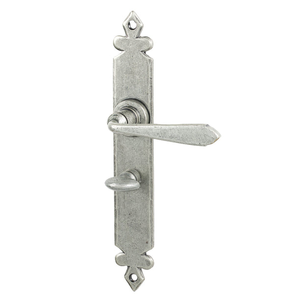 SHOW Pewter Bathroom Cromwell Lever Handles