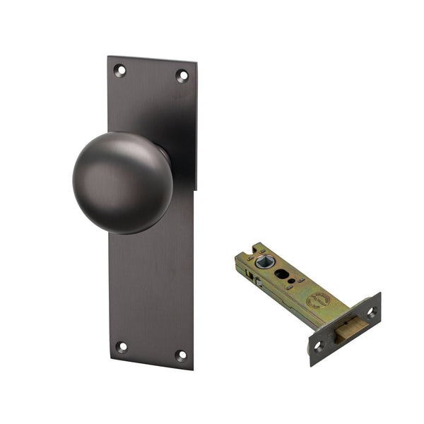 SHOW Image of Matt Bronze Balmoral Latch Set
