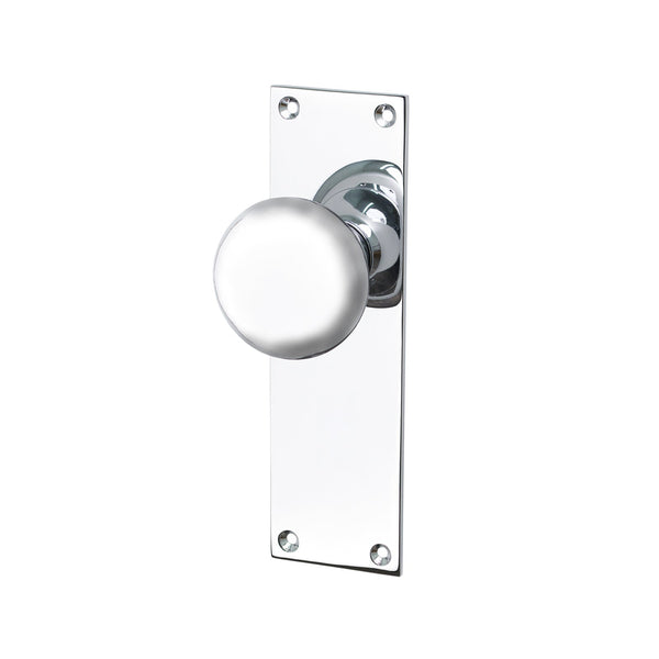 SHOW Image of Polished Chrome Balmoral Latch Handles
