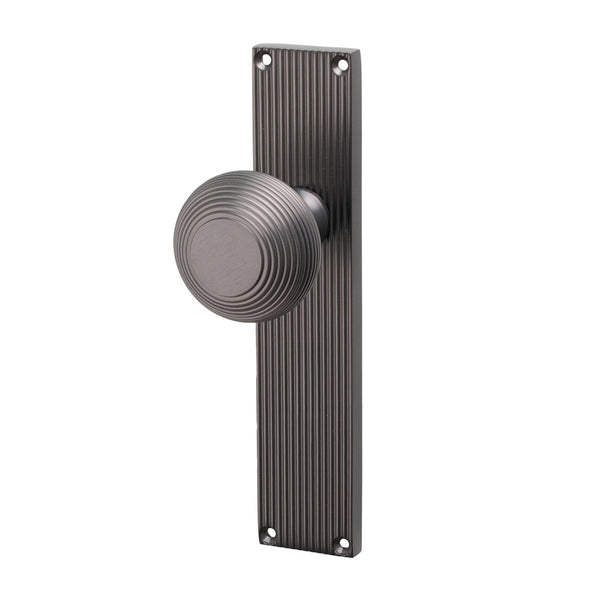 SHOW Image of Matt Bronze Beehive Latch Handles