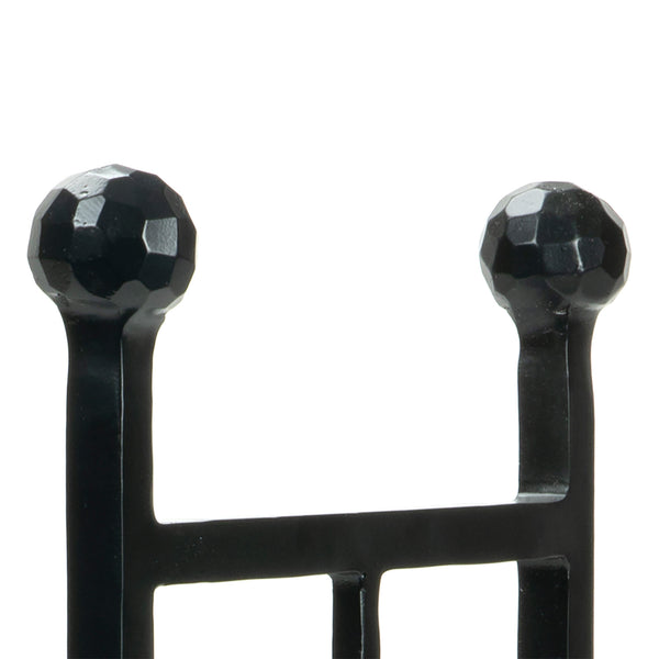 SHOW SHOW Close Up of Rectangular Log Holder in Matt Black