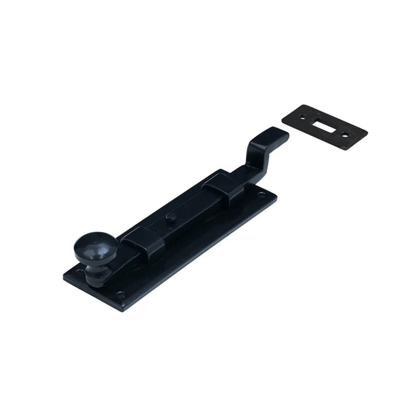 SHOW Image of 6 Inch Black Cranked Knob Bolt