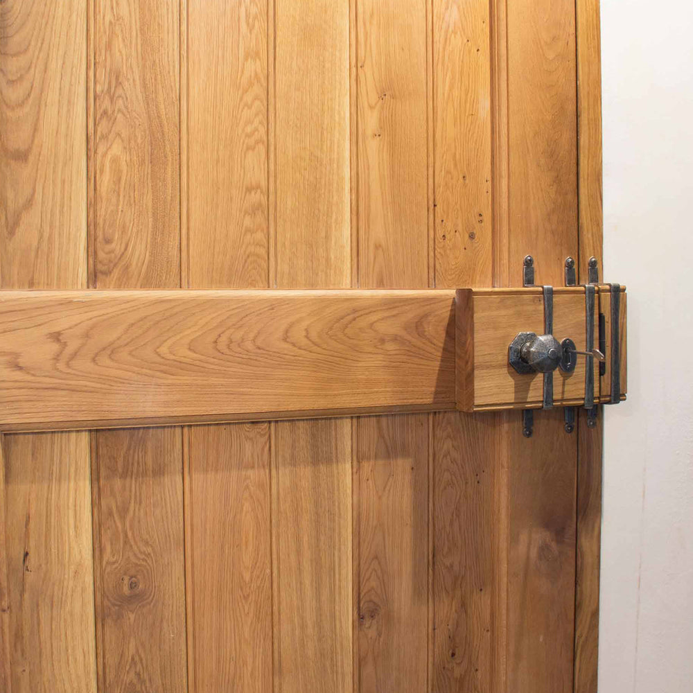 Oak Box Lock & Octagonal Knobs| 2 Finishes | Suffolk Latch Company