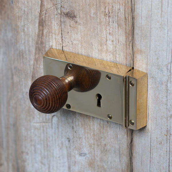  Lifestyle Photo Of Small Brass Rim Lock
