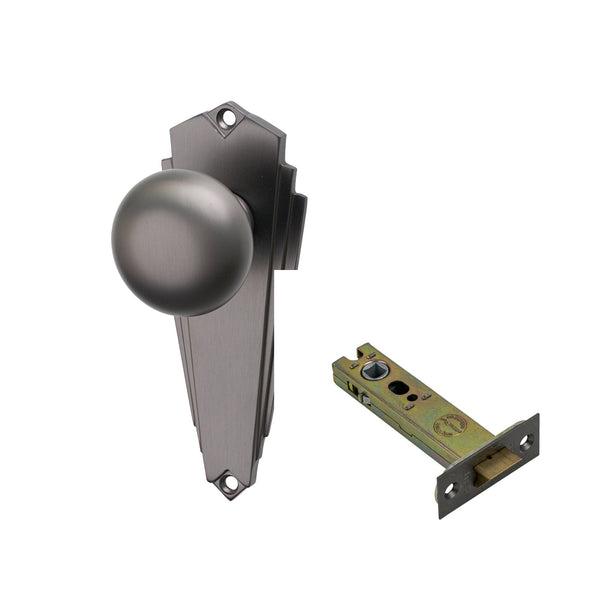 SHOW Image of Matt Bronze Broadway Latch Set