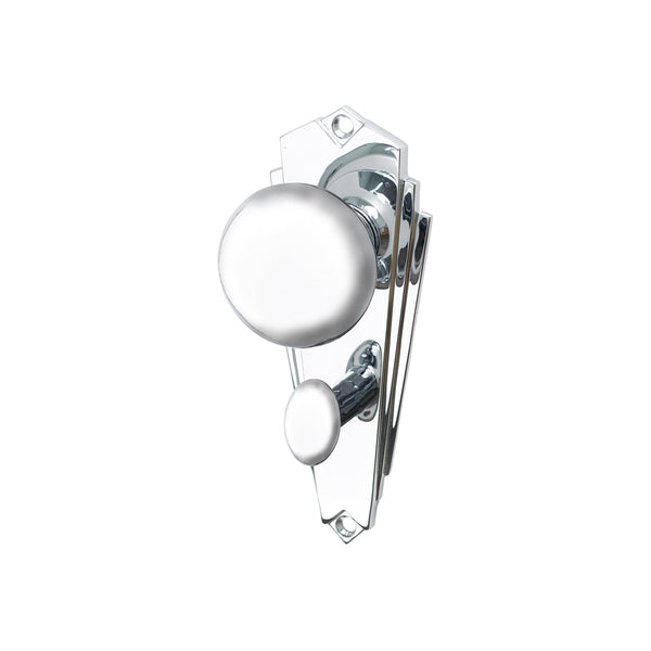 SHOW Image of Polished Chrome Broadway Bathroom Handles