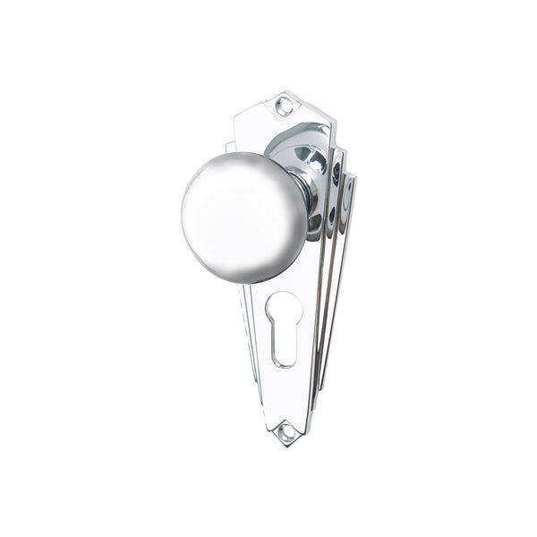 SHOW Image of Polished Chrome Broadway Euro Handles