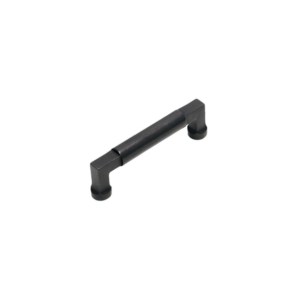   Black cabinet handle