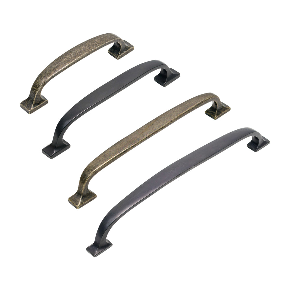 Rustic Pull Handle Rustic Durham Cabinet Pull Handle | Dark & White Bronze Hardware