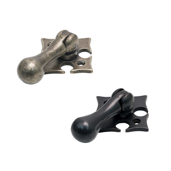 Variant image of Bronze Fleur-De-Lys Cabinet Drop Pull
