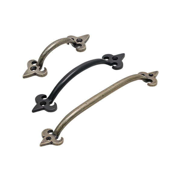 Variant image of Bronze Fleur-De-Lys Cabinet Pull Handle