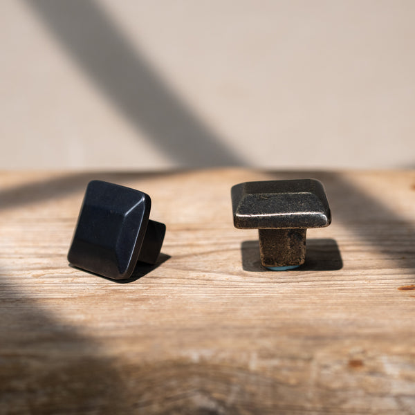  Hover Image of Bronze Trapezoid Cabinet Knob