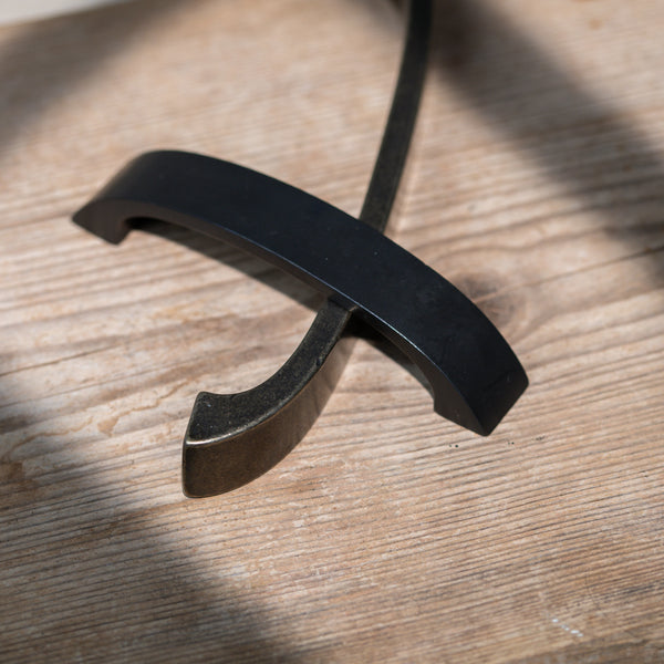  Hover Image of Bronze C-Shaped Cabinet Pull Handle