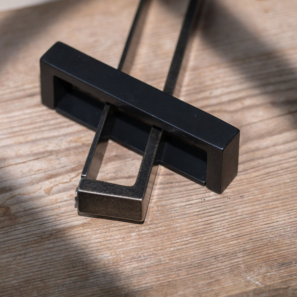  Hover Image of Bronze Box Cabinet Pull Handle