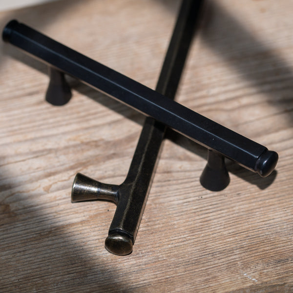  Hover Image of Bronze Hexagon Cabinet Pull Handle