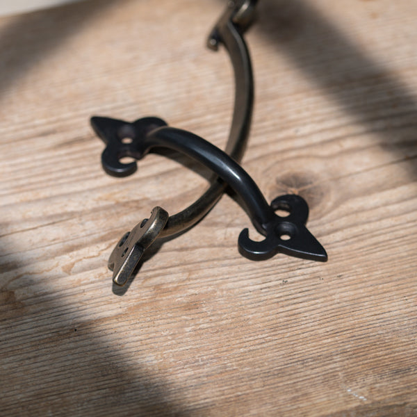  Hover Image of Bronze Fleur-De-Lys Cabinet Pull Handle