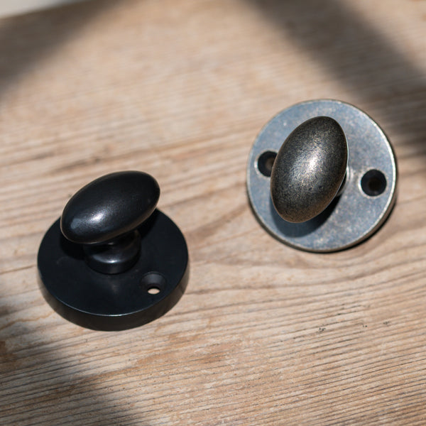  Hover Image of Bronze Oval Thumbturn