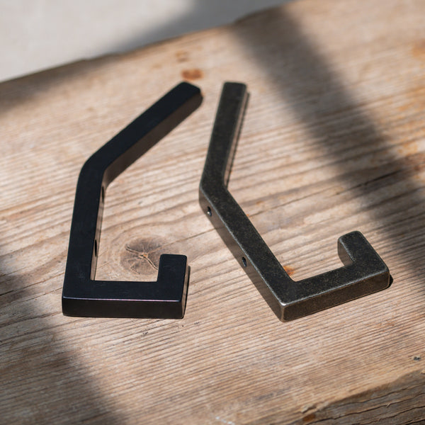  Hover Image of Bronze Double Coat Hook