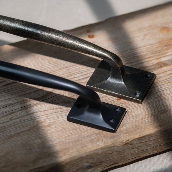  Hover Image of Bronze Cranked Door Pull Handle