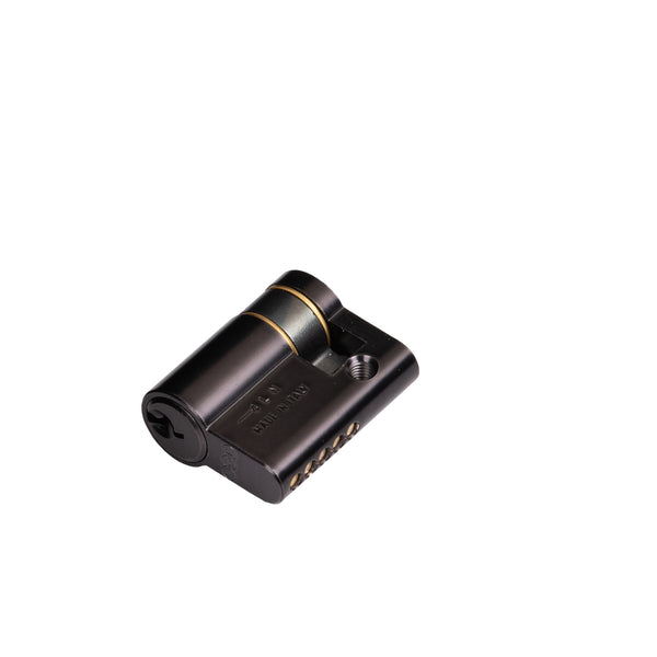 matt bronze Euro 5 pin single Euro cylinder lock 