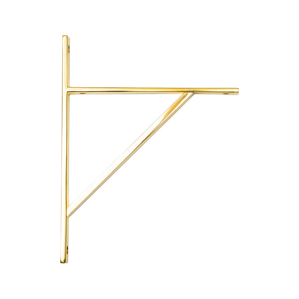 SHOW 260mm Polished Brass Chalfont Shelf Bracket