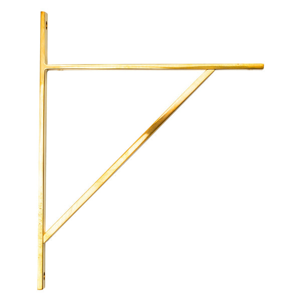 SHOW 314mm Polished Brass Chalfont Shelf Bracket