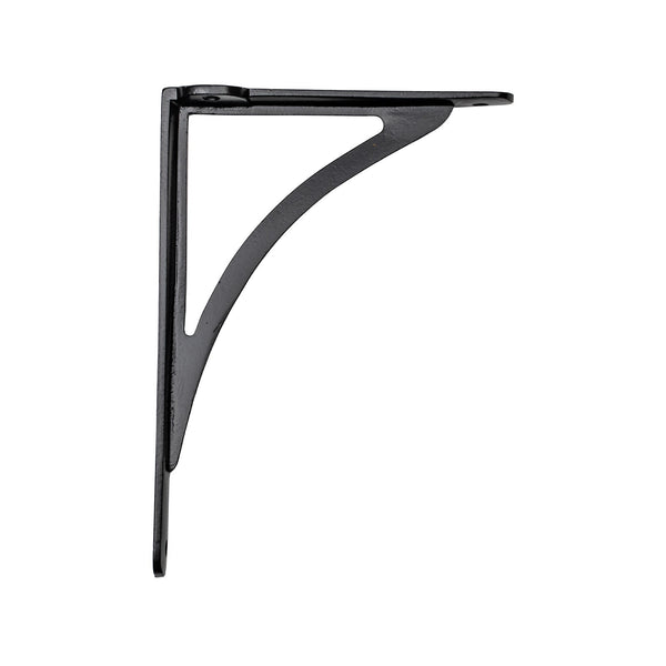 SHOW Black Curved Shelf Bracket
