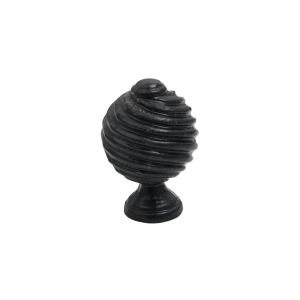 SHOW Black Twist Cabinet Knob