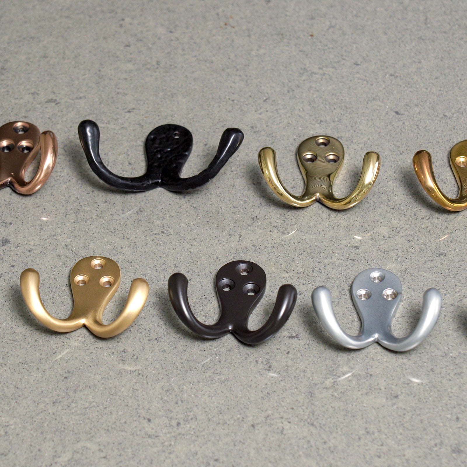 Celtic Double Robe Hook | 9 Finishes | Suffolk Latch Company