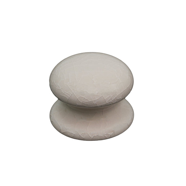 SHOW Image of 32mm Cream Crackle Ceramic Cabinet Knob