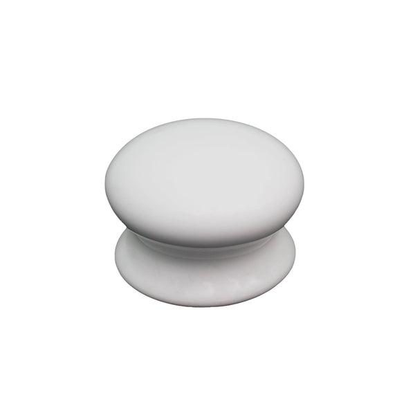 SHOW Image of 32mm Plain White Ceramic Cabinet Knob