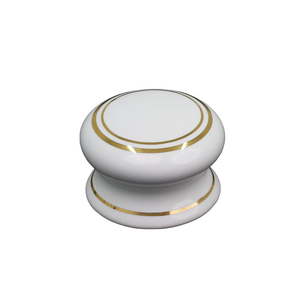SHOW Image of 32mm Gold Line Ceramic Cabinet Knob