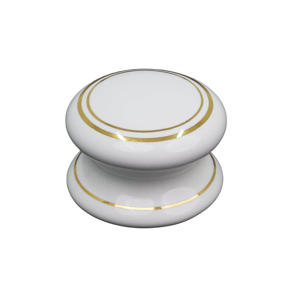 SHOW Image of 38mm Gold Line Ceramic Cabinet Knob