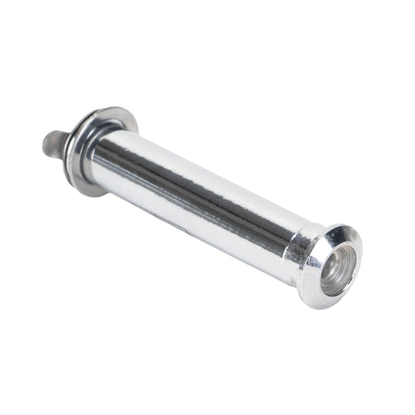  55-75mm Door Security door view in Polished Chrome