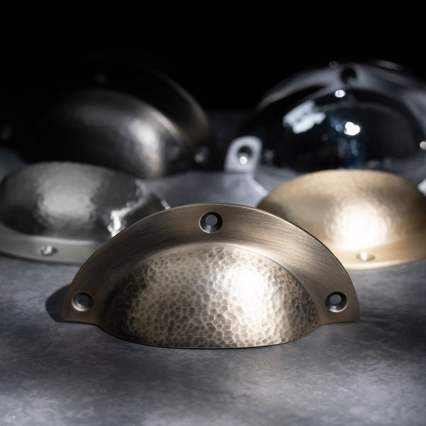   Hover Image of Hammered Kitchen Cup Handle