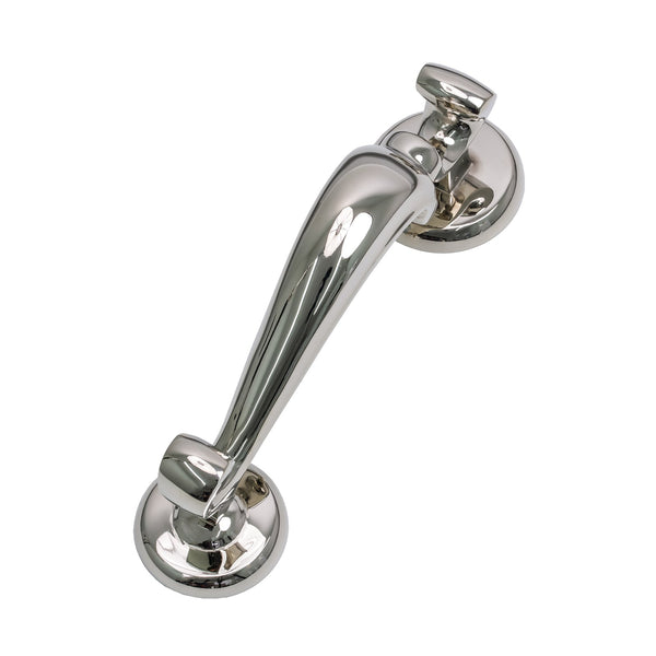SHOW Polished Nickel Doctors Door Knocker