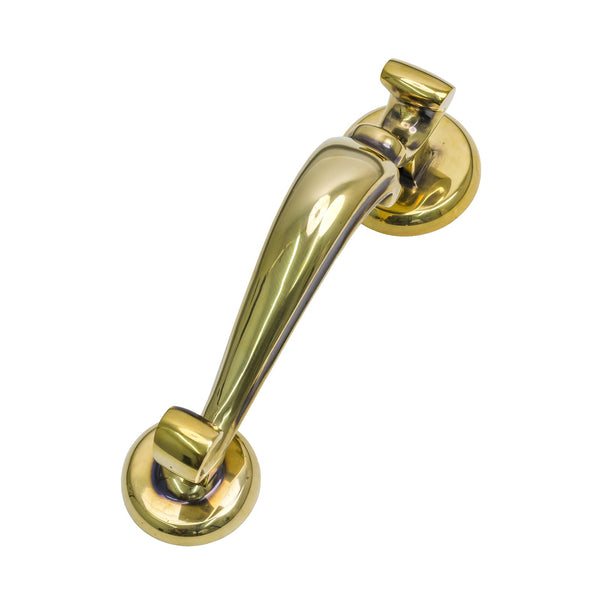 SHOW Antique Brass Doctors Door Knocker