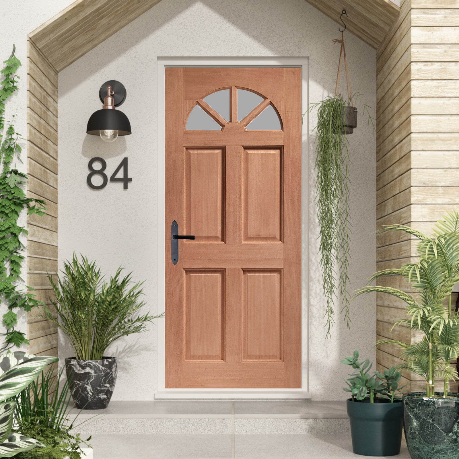 SHOW External Hardwood Carolina Door lifestyle