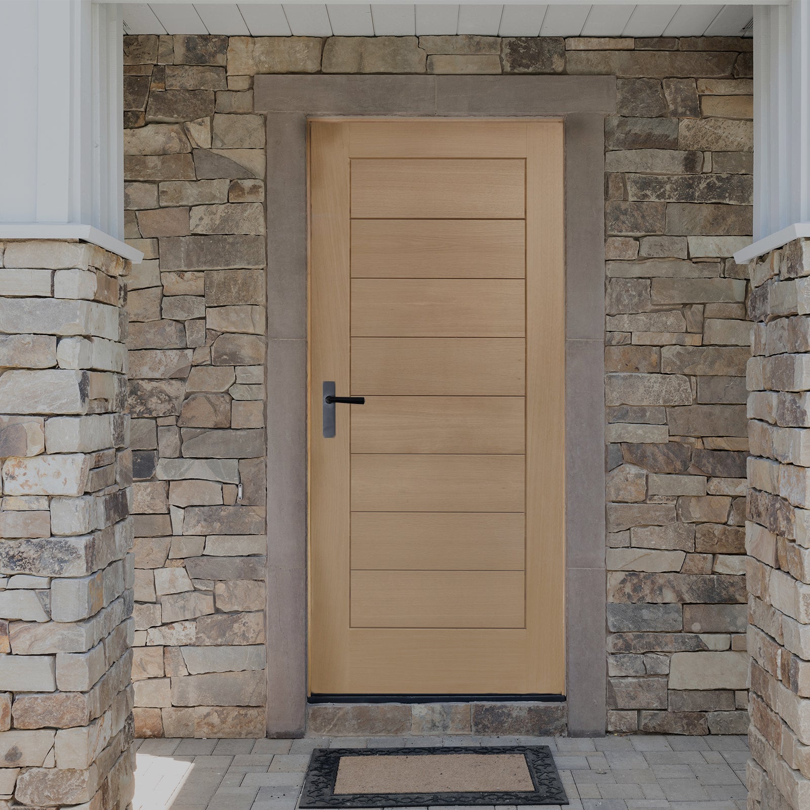 SHOW External Oak Modena M&T Door lifestyle