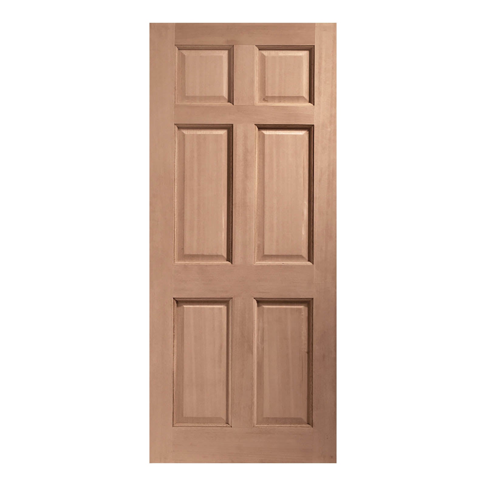 External Hardwood Colonial 6 Panel Door
