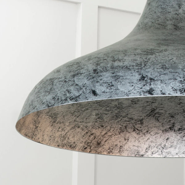  Detailed Closeup of Frankley Ceiling Light in Pewter