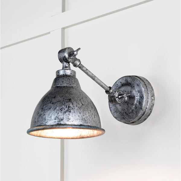 Image of Brindley Wall Light in Pewter